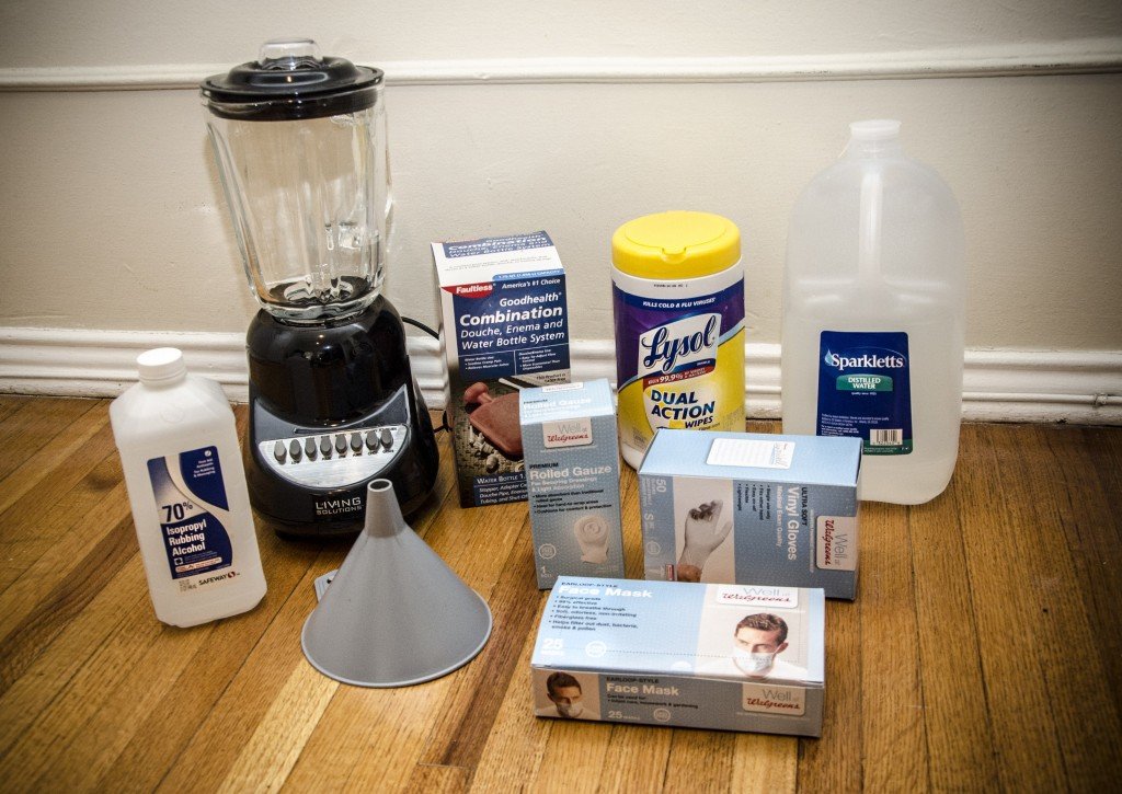 fecal transplant shopping list